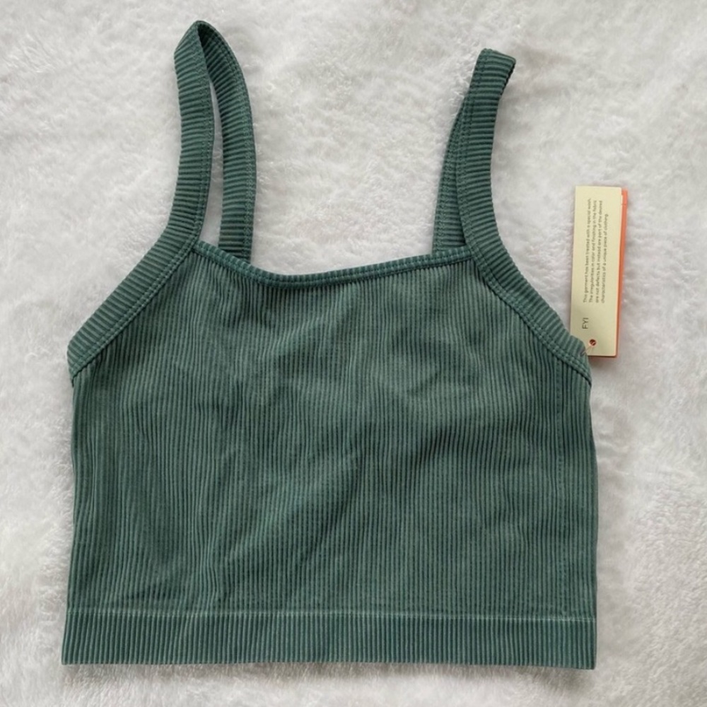 Colsies seamless ribbed crop top